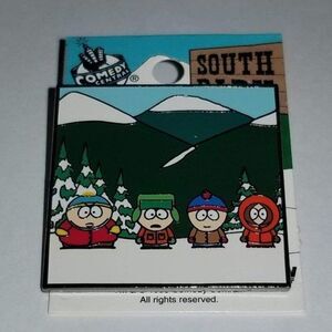 Vintage 1998 South Park Pin Licensed Comedy Central Cartman Kenny Stan Kyle Vtg